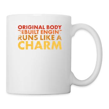 Le moteur fonctionne comme un charme - Mug blanc - blanc - Droite