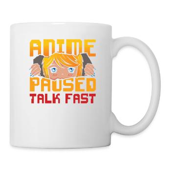 Anime Paused Quick Design For - Mug - white - Right