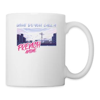 Wie Nennt Man Einen Französischen Anime-liebhaber? - Tasse - Weiß - Rechts