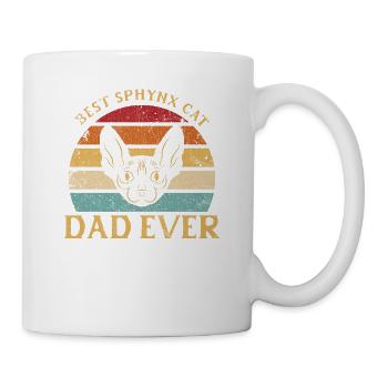 Bester Sphynx-katzenvater Aller Zeiten - Tasse - Weiß - Rechts