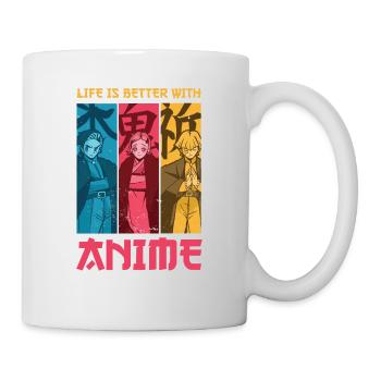 Life Is Better with Anime Design For Japanese - Mug - white - Right