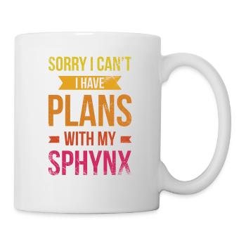 Sorry, I can't make plans with my - Mug - white - Right