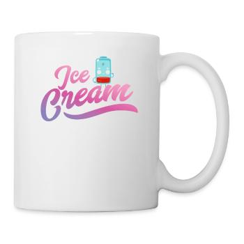 Besoin de crème glacée pour frozen sweet fan - Mug blanc - blanc - Droite