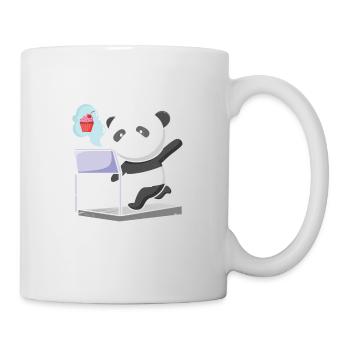 First Cardio, Then Cake For Bakers Or Baking Fans - Mug - white - Right