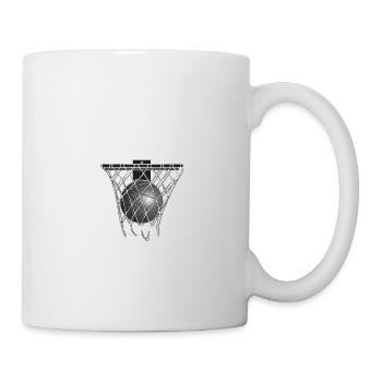 Juni Geburtstag Geschenk Basketball Basketballer - Tasse - Weiß - Rechts