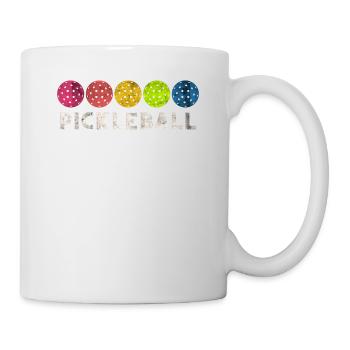 Pickleball Design Für Pickleball Player Oder - Tasse - Weiß - Rechts