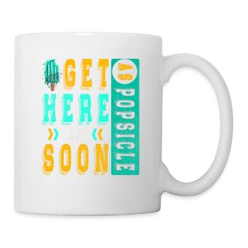 Obtenez des sucettes glacées ici dès que possible pour - Mug blanc - blanc - Droite