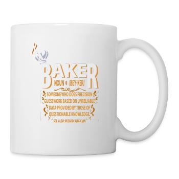 Définition du nom Baker pour baker ou - Mug blanc - blanc - Droite