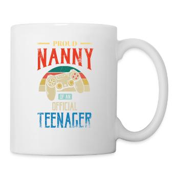 Proud Nanny of An Official Teenager For - Mug - white - Right
