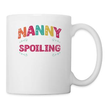 Nounou est mon nom, car la perdition est mon - Mug blanc - blanc - Droite