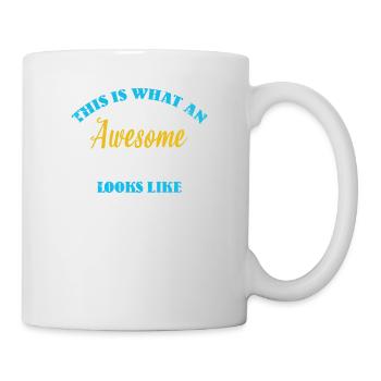 Voici à quoi ressemble une bonne baby-sitter - Mug blanc - blanc - Droite
