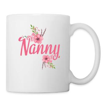 Beste Nanny Aller Zeiten Für Großmutter Oma - Tasse - Weiß - Rechts