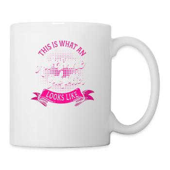Voici à quoi ressemble une bonne baby-sitter - Mug blanc - blanc - Droite