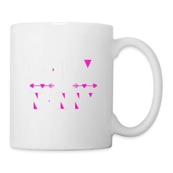 Restez calme et nounou pour grand-mère grand-mère - Mug blanc - blanc - Droite