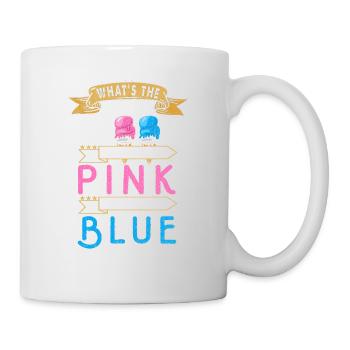 Quel est le hit, sera-t-il rose ou pour - Mug blanc - blanc - Droite