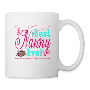 Meilleure nounou de tous les temps pour grand-mère grand-mère - Mug blanc - blanc - Droite