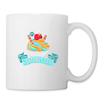 So Shorty, Es Ist Sorbet-tag Für Fans Von Frozen - Tasse - Weiß - Rechts