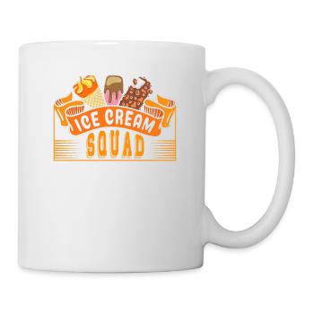 Ice Cream Squad pour les fans de frozen sweet - Mug blanc - blanc - Droite