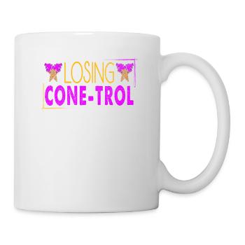 Perte de Cone-trol pour Frozen Sweet Fan - Mug blanc - blanc - Droite