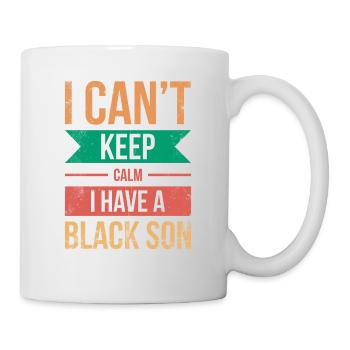 Je ne peux pas rester calme, j’ai un - Mug blanc - blanc - Droite