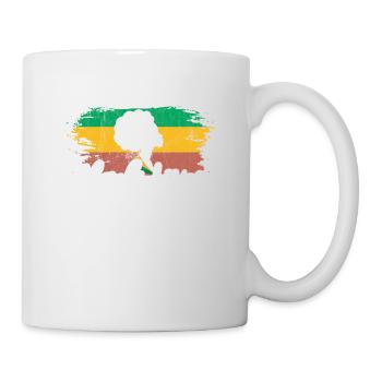 Ich Lehre Schwarze Leben Und Sie Sind Wichtig Für - Tasse - Weiß - Rechts