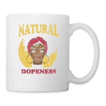 Natural Stupidity For Proud African Americans - Mug - white - Right
