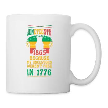 14 juillet 1865 Parce que je suis fier - Mug blanc - blanc - Droite