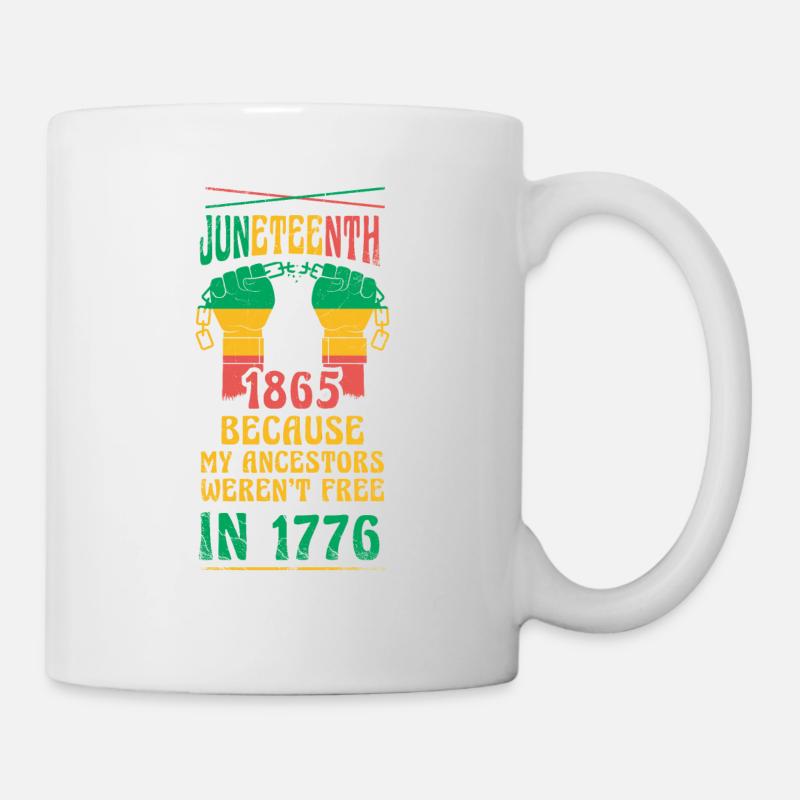 14 juillet 1865 Parce que je suis fier - Mug blanc - blanc