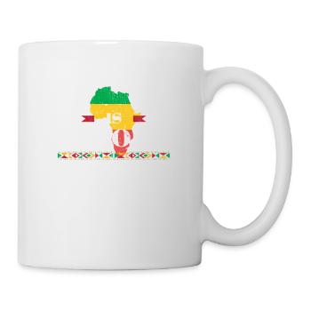 Mon histoire est forte pour la fierté - Mug blanc - blanc - Droite