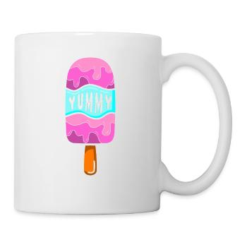 Lecker Für Gefrorene Süße Fans - Tasse - Weiß - Rechts