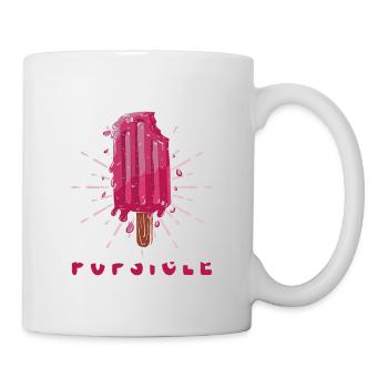 Alles Ist Eis Am Stiel Für Gefrorene Süße Fans - Tasse - Weiß - Rechts