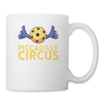 Piccadilly Circus pour les joueurs de pickleball ou - Mug blanc - blanc - Droite