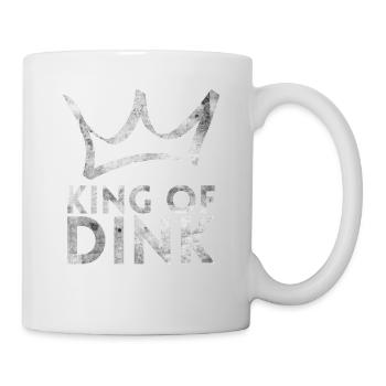 King Of Dink For Pickleball Players Or - Mug - white - Right
