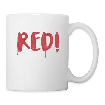 We all bleed red for the proud African-American - Mug - white - Right