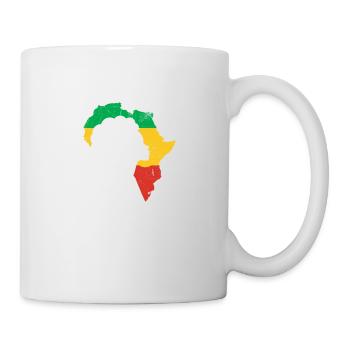 Sag Es Laut Schwarz Und Stolz Auf Den - Tasse - Weiß - Rechts