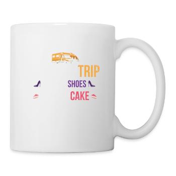 Life is short Take the trip Buy - Mug - white - Right