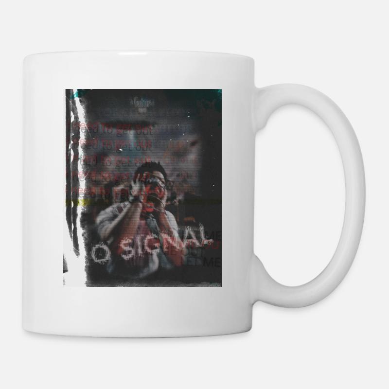 Aucun signal - Mug blanc - blanc