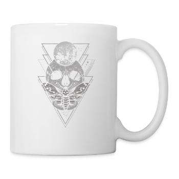Gothic Skull Occult Costume | For - Mug - white - Right