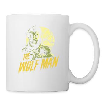 The Wolf Man Design For Werewolf Movies And Wolves - Mug - white - Right
