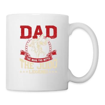 Dad The Man The Myth The Judo Legend Design For - Mug - white - Right