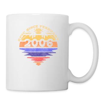 Epic Since February 2006 Retro-design For 16 years - Mug - white - Right