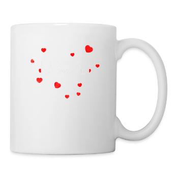 J’adore mon design de cœur de sauvetage Pour - Mug blanc - blanc - Droite
