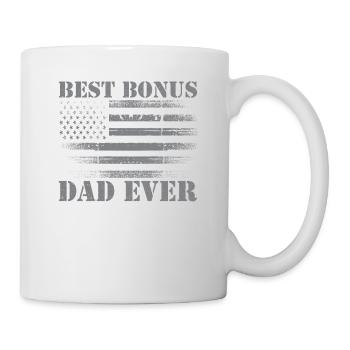 Best Bonus Father Ever, Dad, Father, - Mug - white - Right
