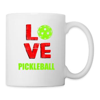 Chers joueurs de Pickleball Paddleball Pickleball - Mug blanc - blanc - Droite