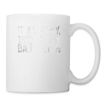 C’est dimanche l’heure de jouer au badminton pour le badminton - Mug blanc - blanc - Droite