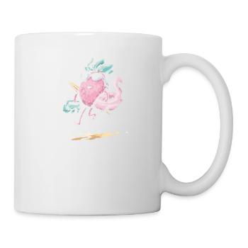 Aloha, Pineapple, And, Flamingo, Design, For, Beach - Mug - white - Right