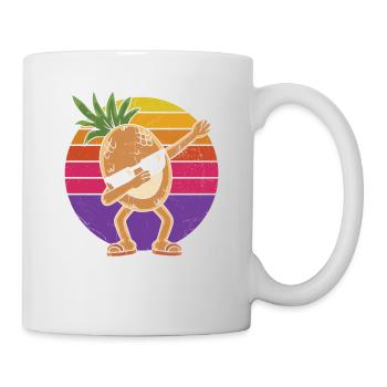 Dabbing Pineapple Sunglasses Design For The - Mug - white - Right