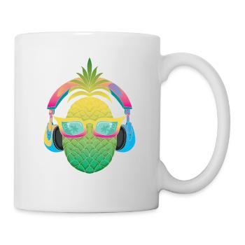 Pineapple design For beach lovers Pineapple - Mug - white - Right