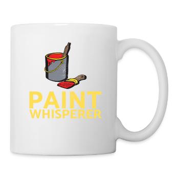 Paint Whisperer Decorator Design pour les peintres - Mug blanc - blanc - Droite