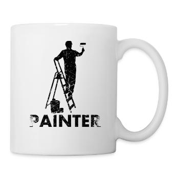 Maler-dekorateur-design Pour les peintres-artistes - Mug blanc - blanc - Droite